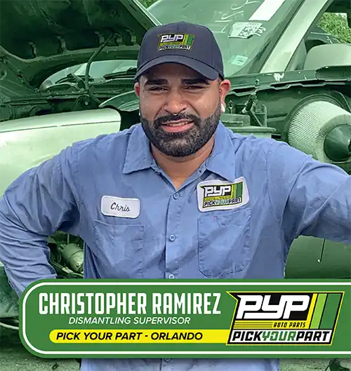 Christopher Ramirez - Supervisor de desmantelamiento